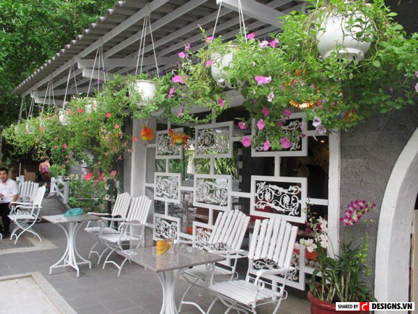 60 mẫu quán cafe sân vườn (p2) - designs.vn