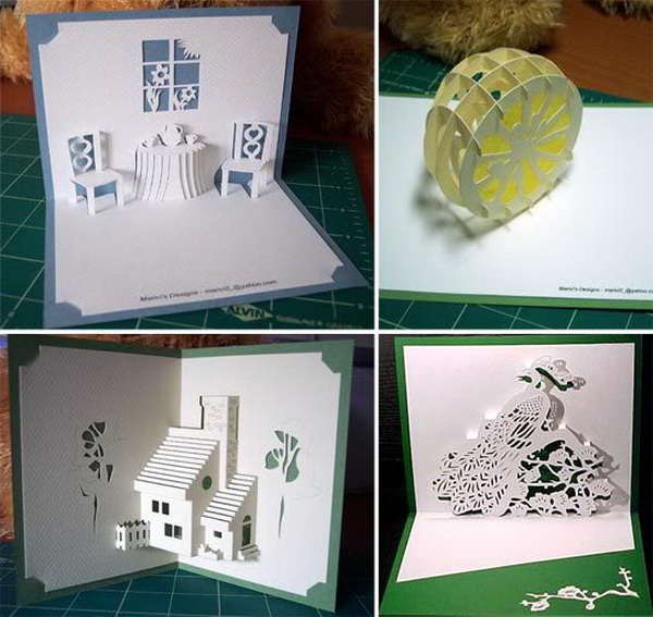 Nghệ thuật cắt giấy Kirigami, thổi hồn vào vào những tờ giấy mỏng manh -  designs.vn
