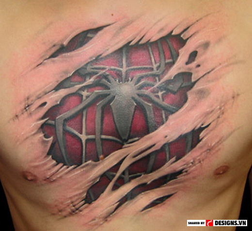 Hình xăm con nhện  tattoo  TikTok